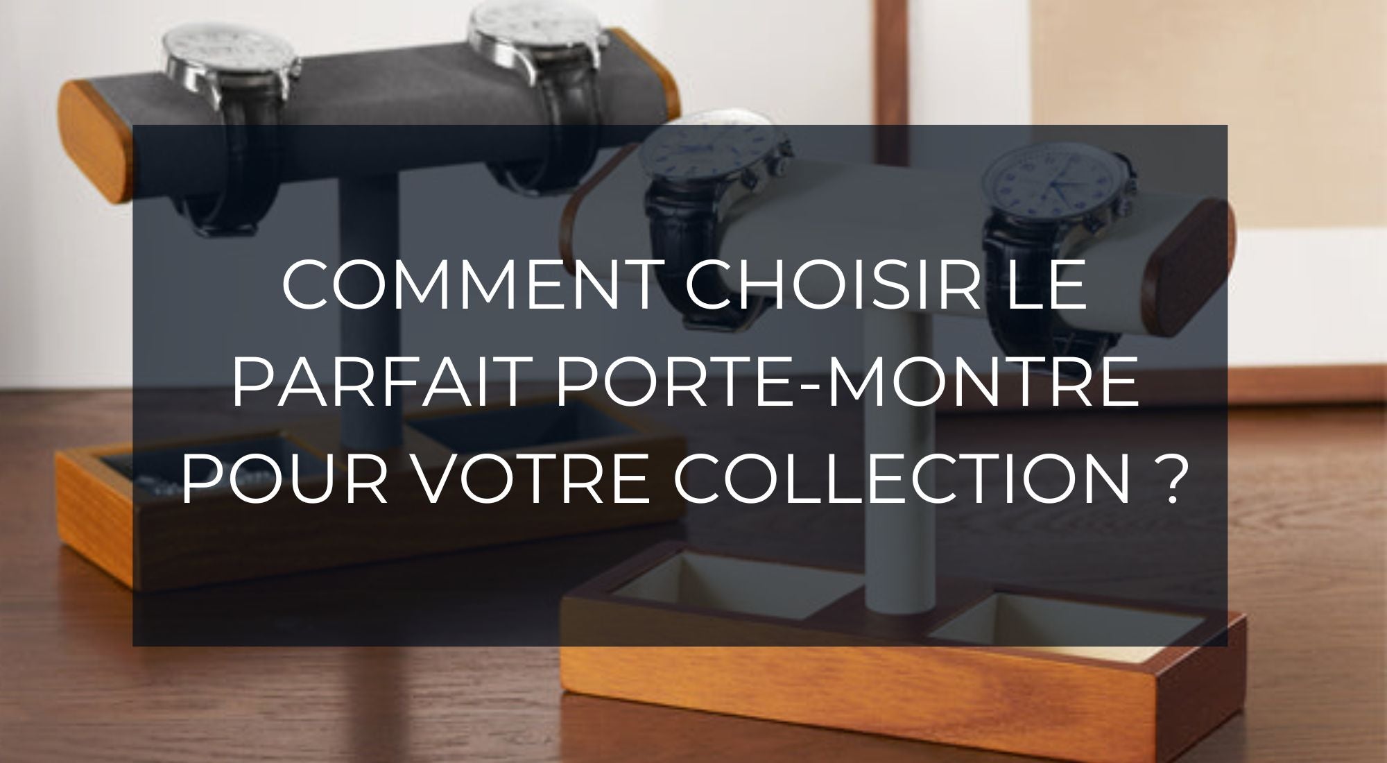 Comment choisir le parfait porte-montre