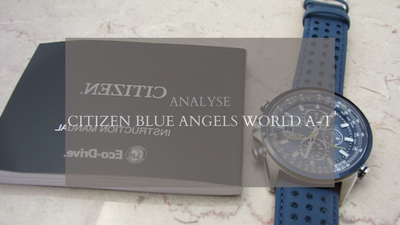 Citizen Blue Angels World A-T