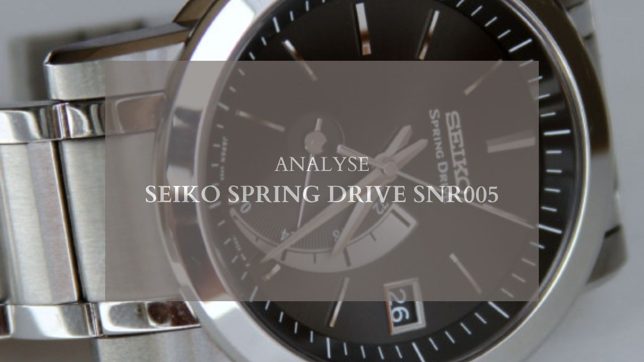 Seiko Spring Drive SNR005