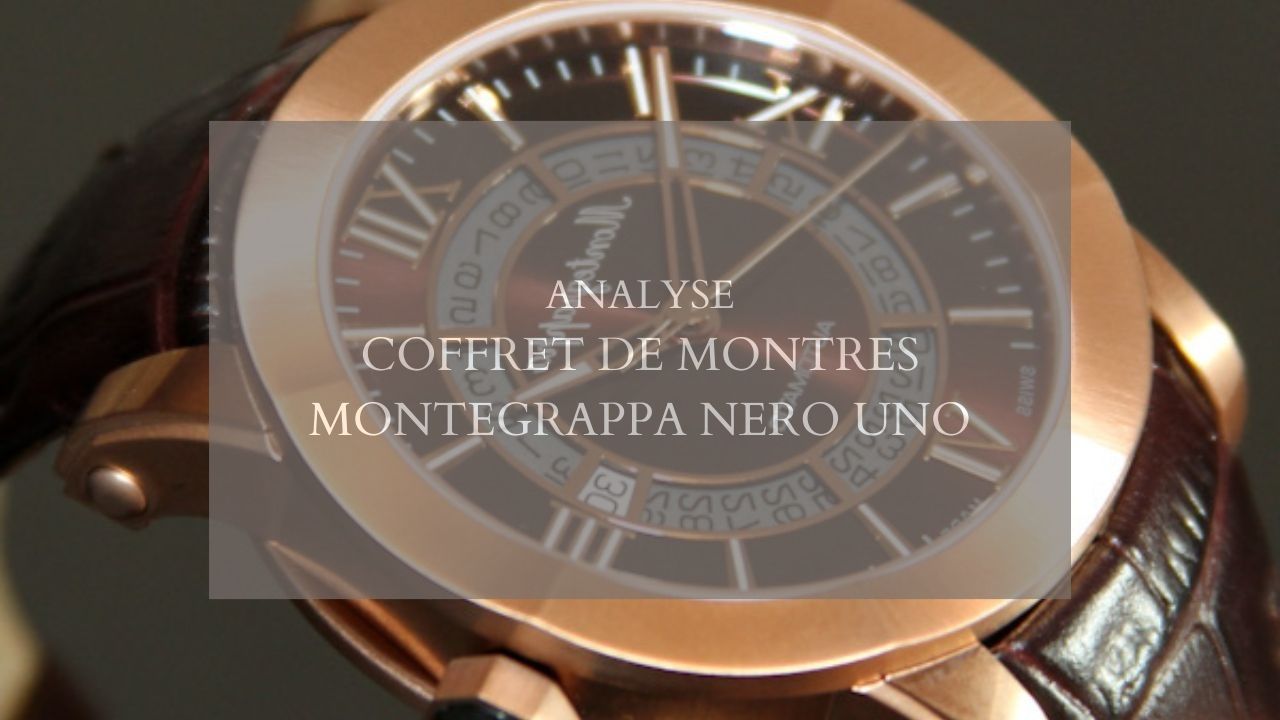 Coffret de montres Montegrappa Nero Uno