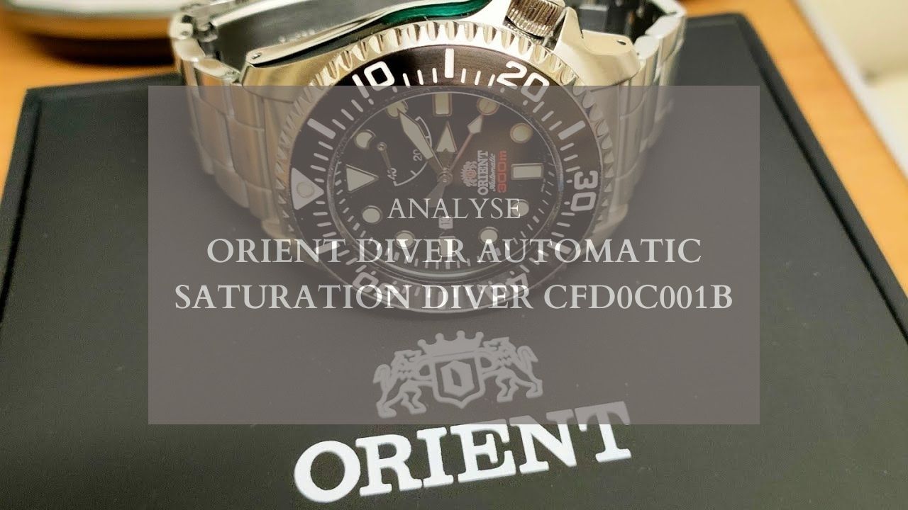 Orient Diver Automatic Saturation Diver CFD0C001B