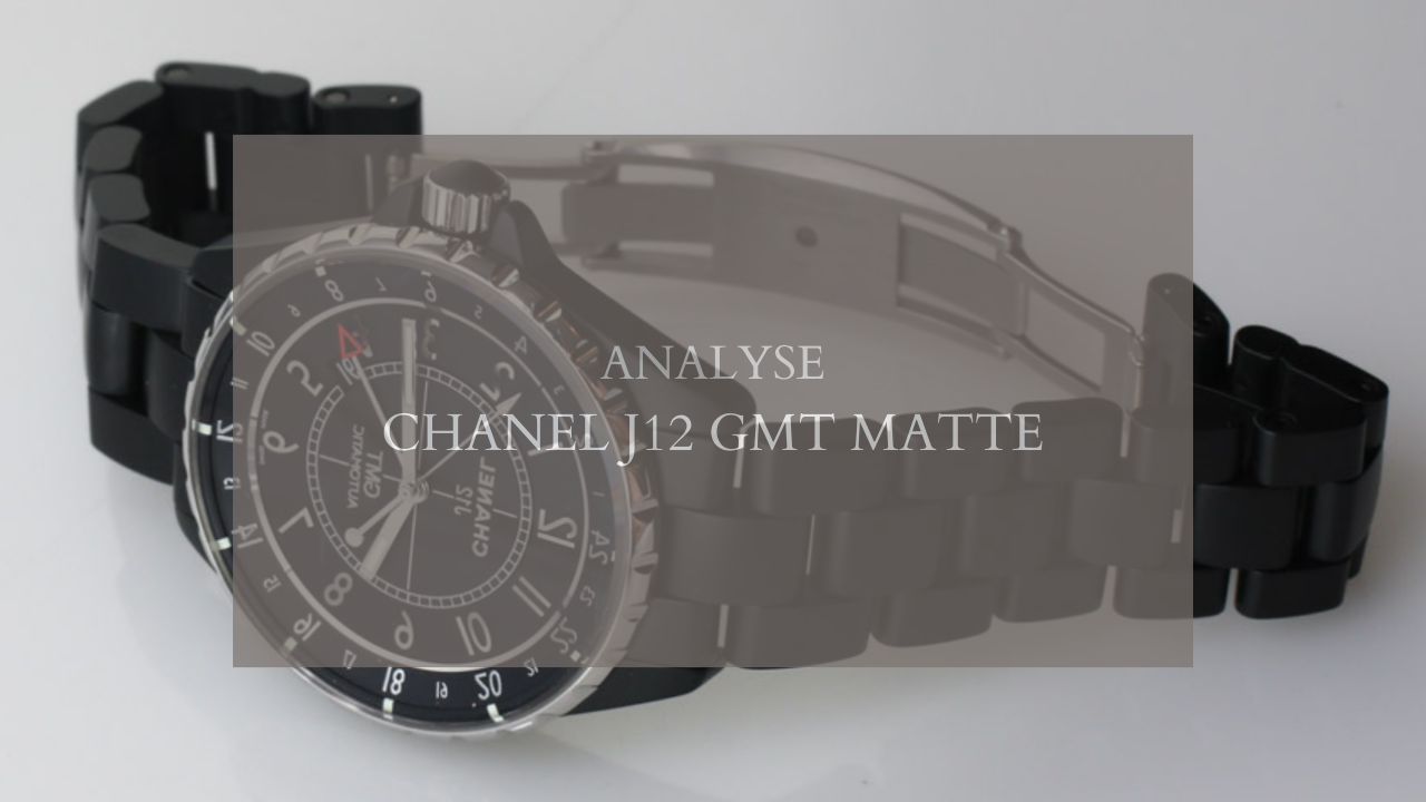 Chanel J12 GMT Matte