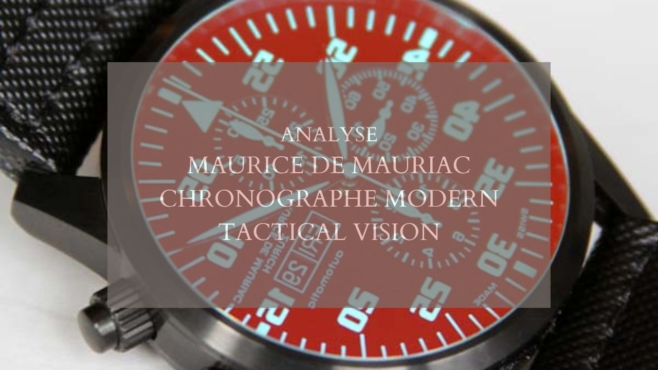 Maurice de Mauriac Chronographe Modern Tactical Vision