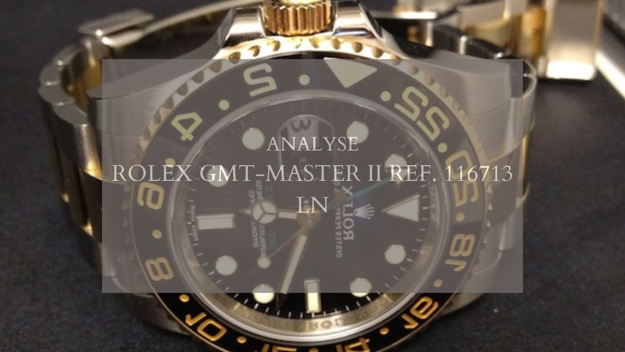 Rolex GMT-Master II Ref. 116713 LN