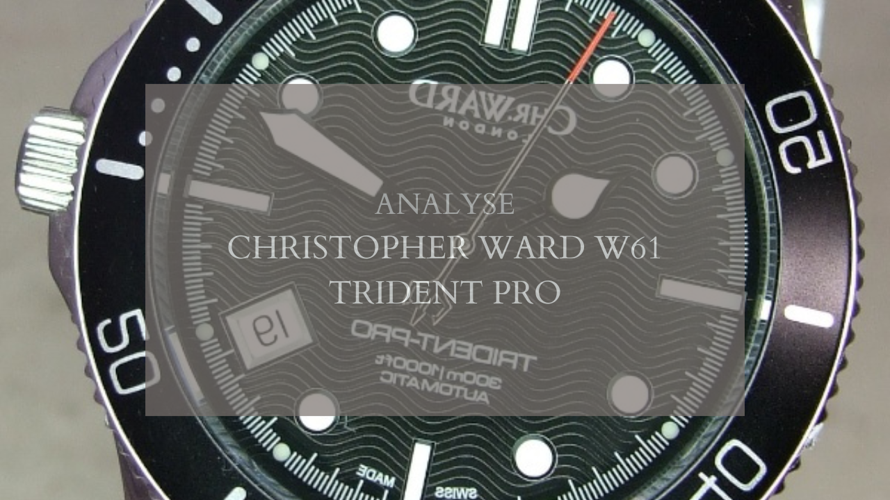 Christopher Ward W61 Trident Pro
