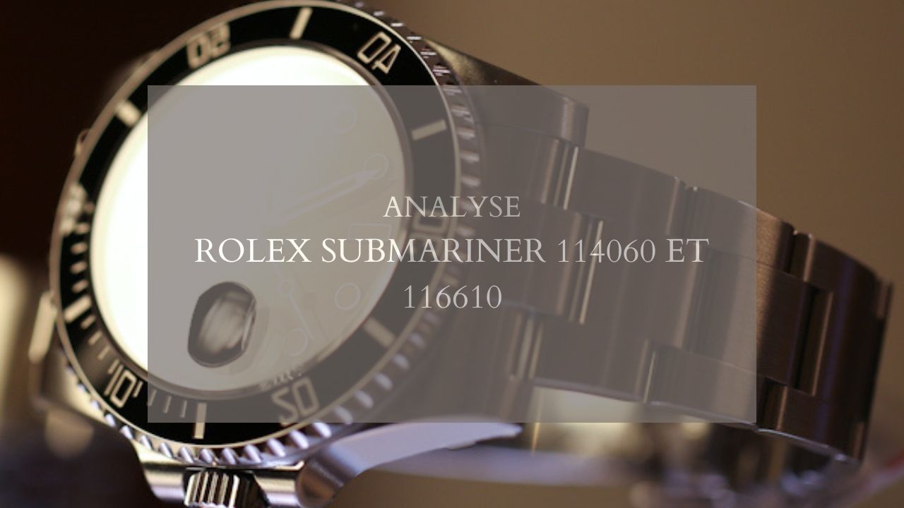 Rolex Submariner 114060 et 116610