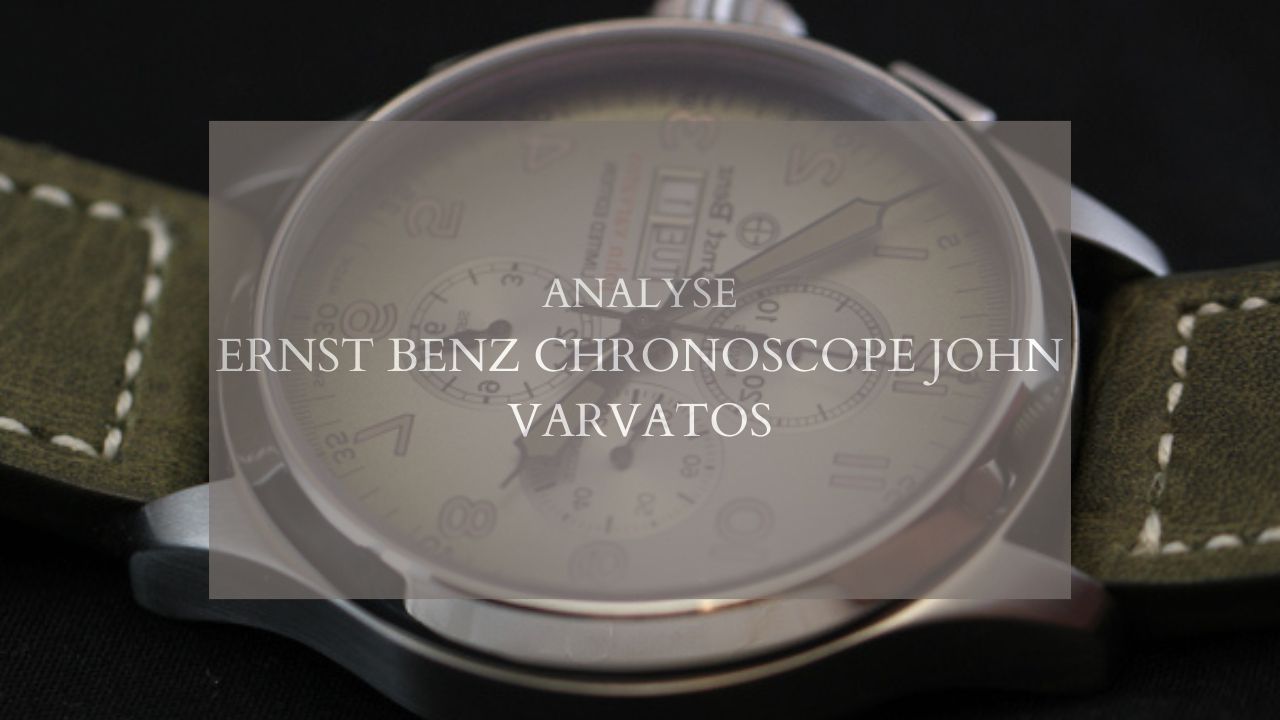 Ernst Benz Chronoscope John Varvatos