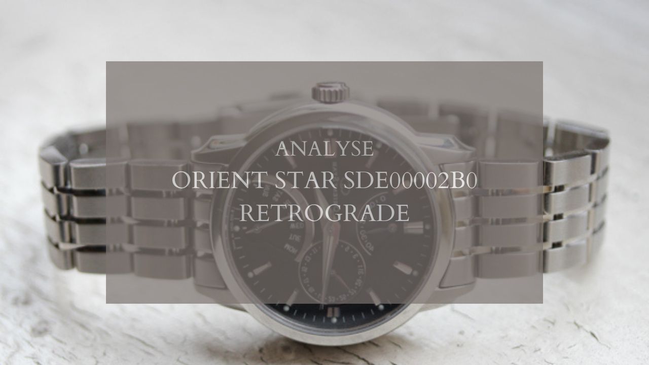 Orient Star SDE00002B0 Retrograde