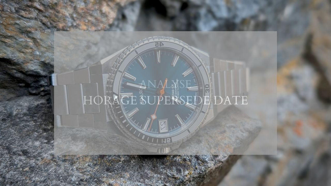 Horage Supersede Date