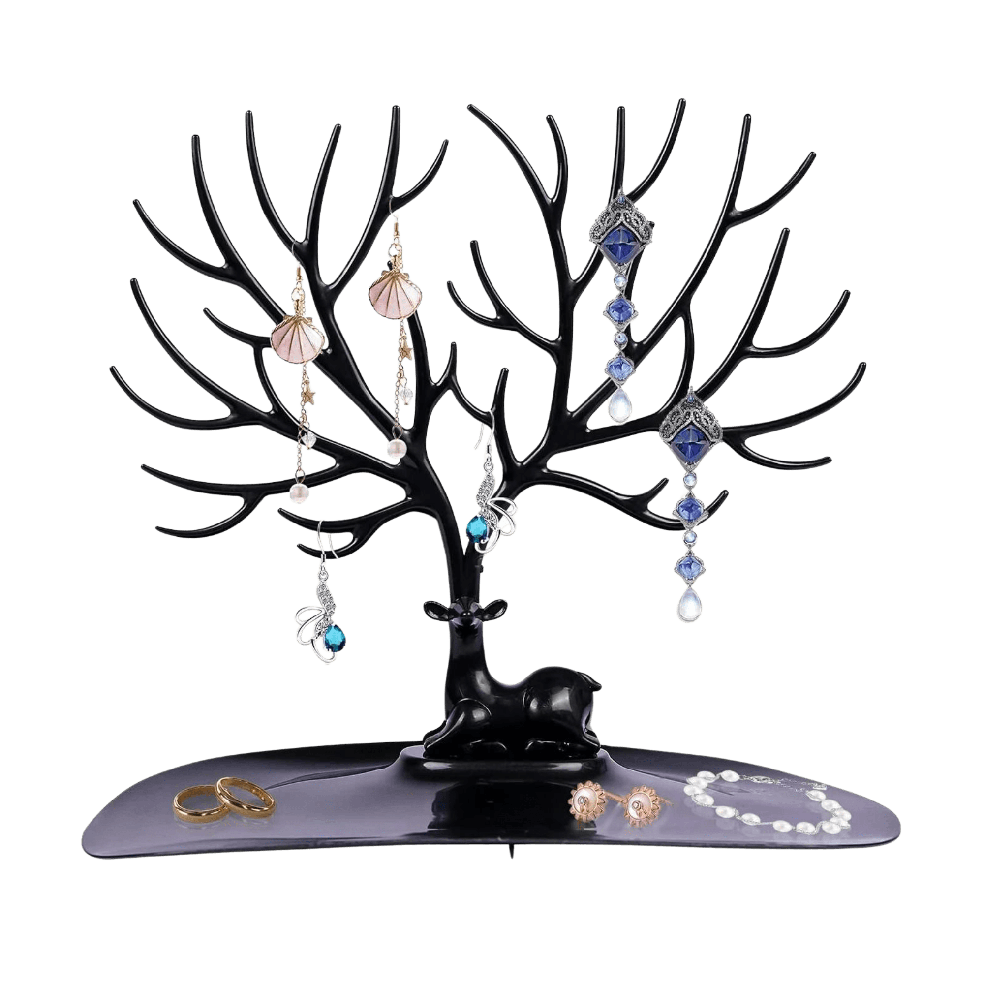 Utilisation Arbre à bijoux avec plateau