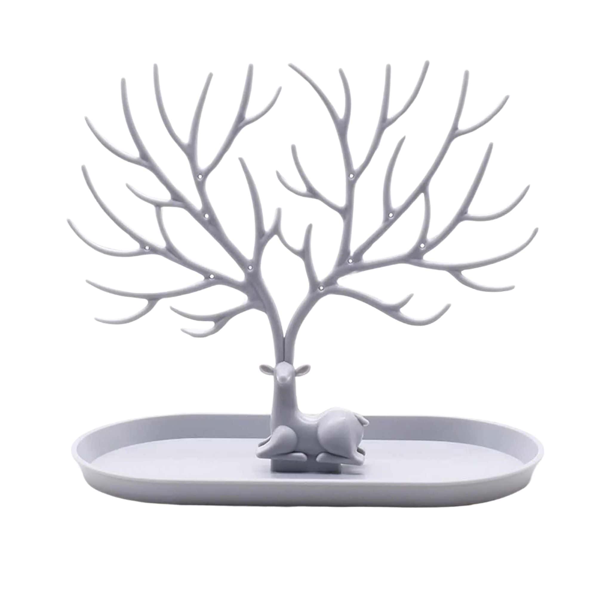 Présentation Arbre à bijoux avec plateau