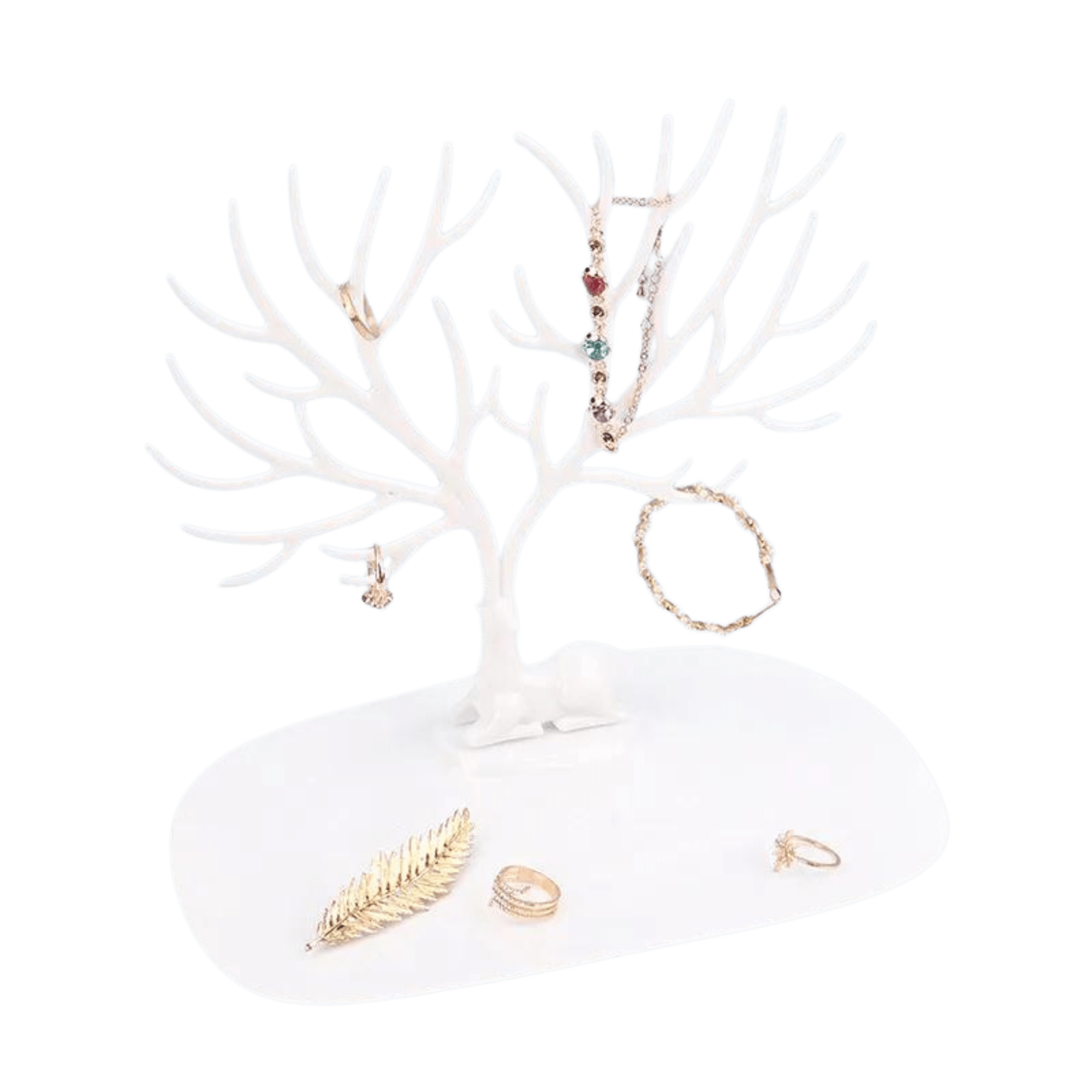 Arbre à bijoux avec plateau