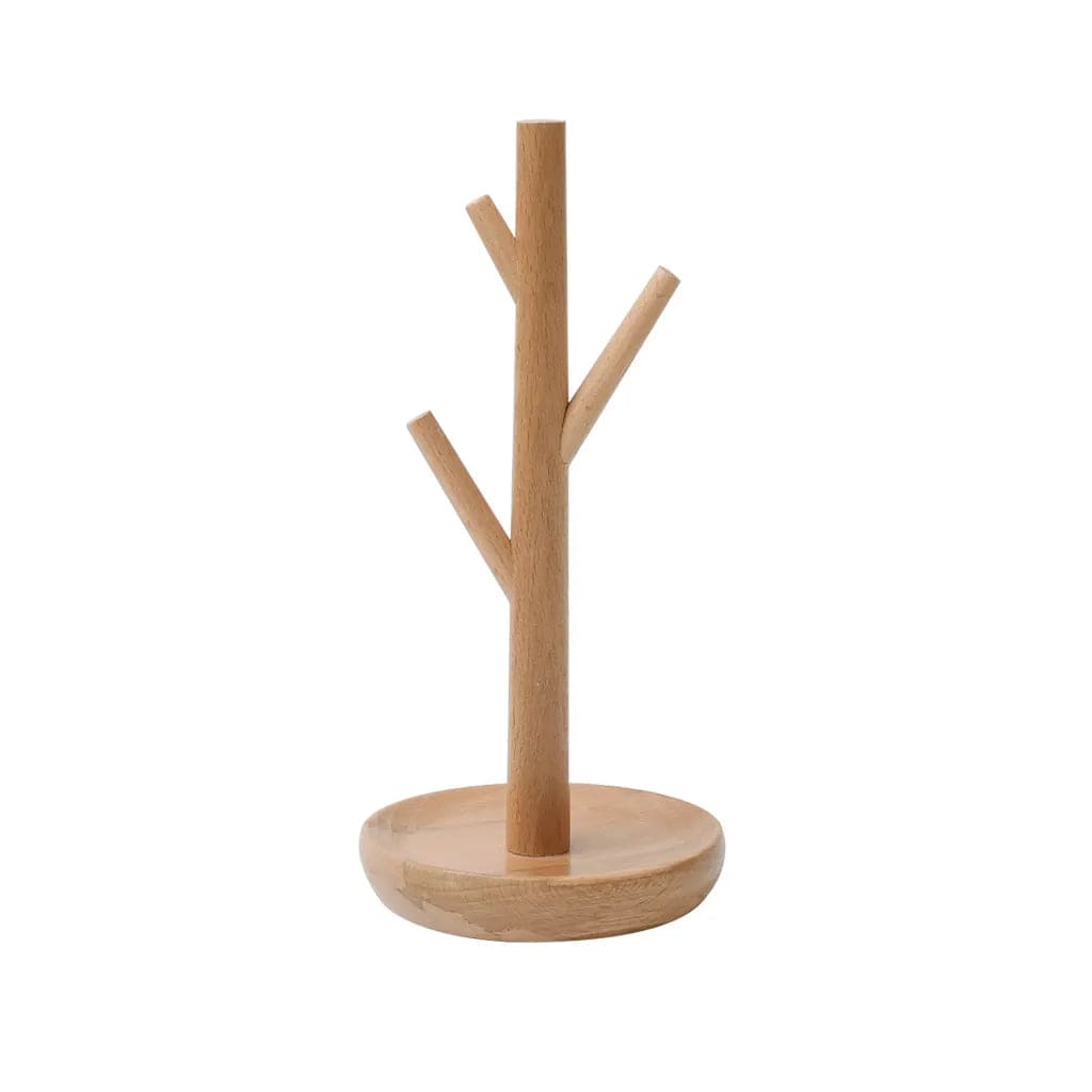 Présentation Arbre à bijoux en bois