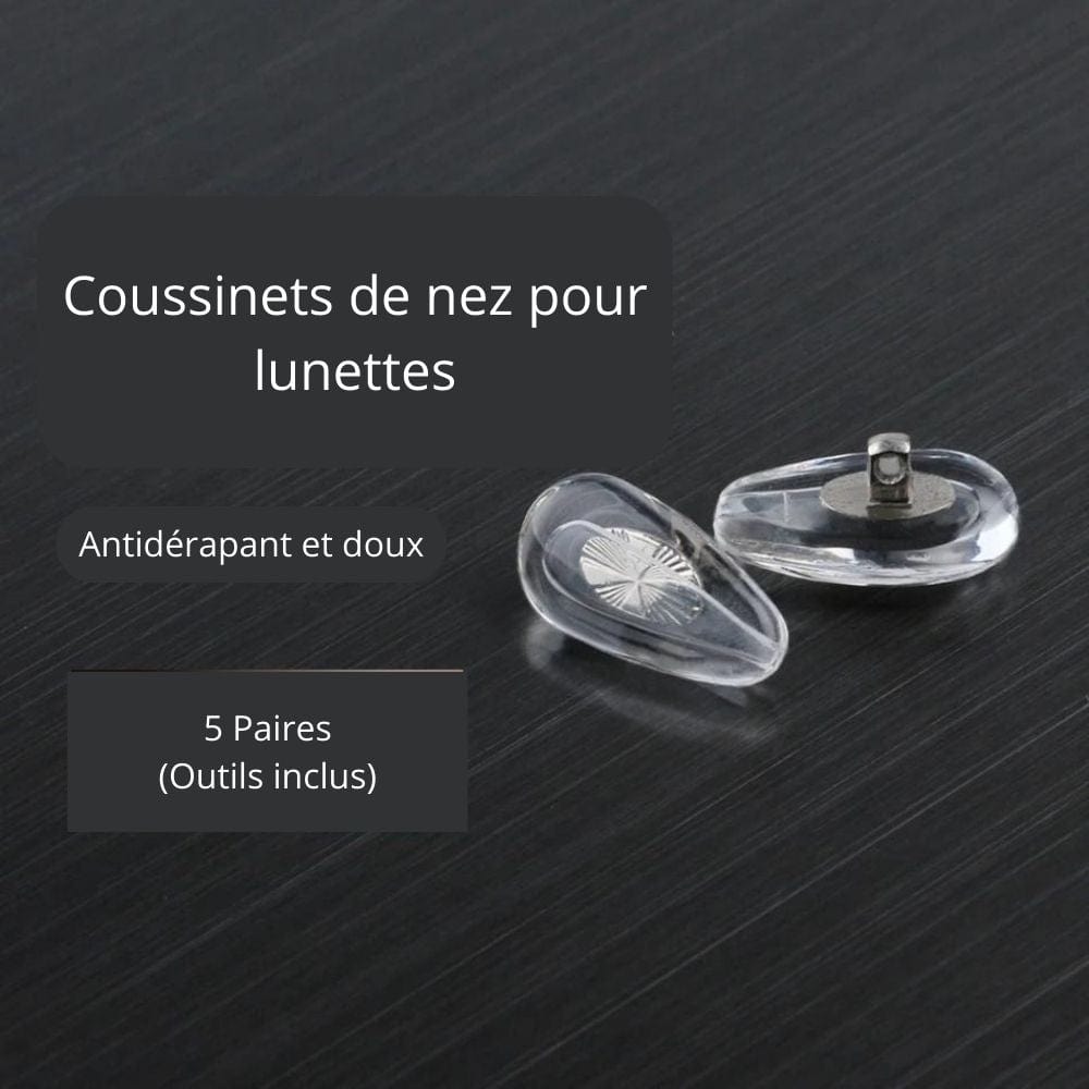 Coussinets de nez pour lunettes