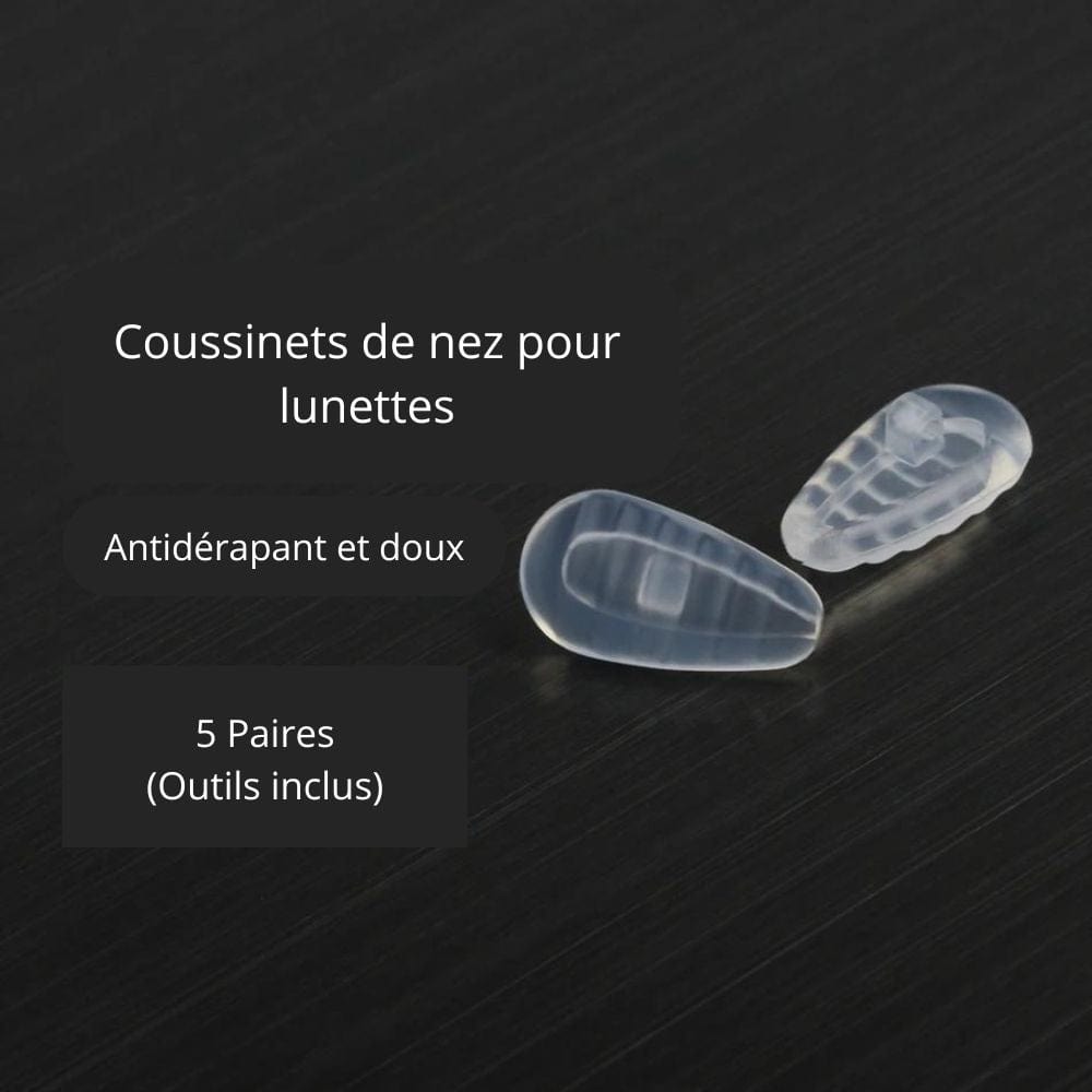 Coussinets de nez pour lunettes